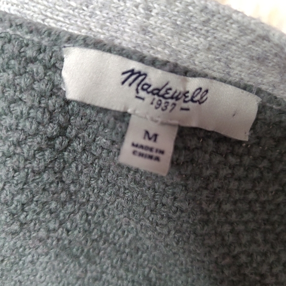 Madewell | Two Tone Waffle Knit Sweater sz… - Picture 3 of 4